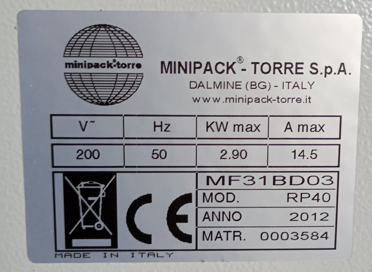 minipack RP40 シュリンク機 minipack1-rp40-9009