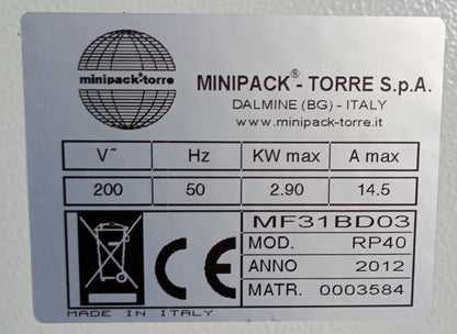 minipack RP40 シュリンク機 minipack1-rp40-9009