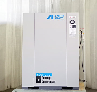 アネスト岩田 CFP37CF-8.5D オイルフリーレシプロコンプレッサー anestiwata1-cfp37cf85d-1025