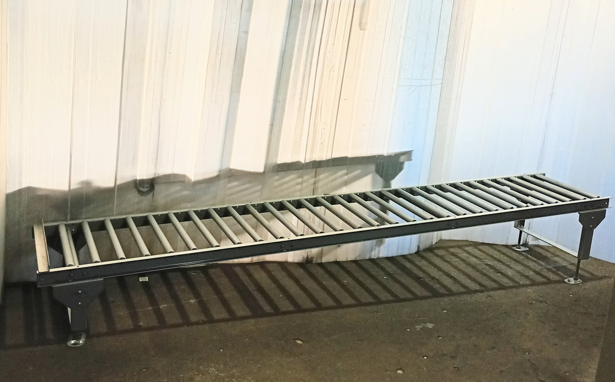 オークラ輸送機 スチール製ローラコンベヤ（コロコン）3000×560×500 okurayusoki1-steelrollerconveyor-1037