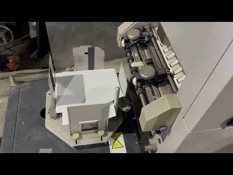 中古 ホリゾン VAC-100 エア式丁合機 1タワー+クロススタッカー