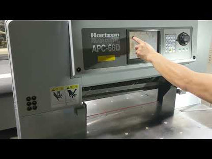 ホリゾン APC-66D コンピューター 油圧式断裁機 horizon1-apc66d-7001