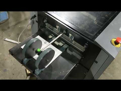 デュプロ DSF-2200 + DBM-350 オフライン中綴じ製本ライン　オンデマンド冊子に最適　duplo1-dsf2200dbm350-5001